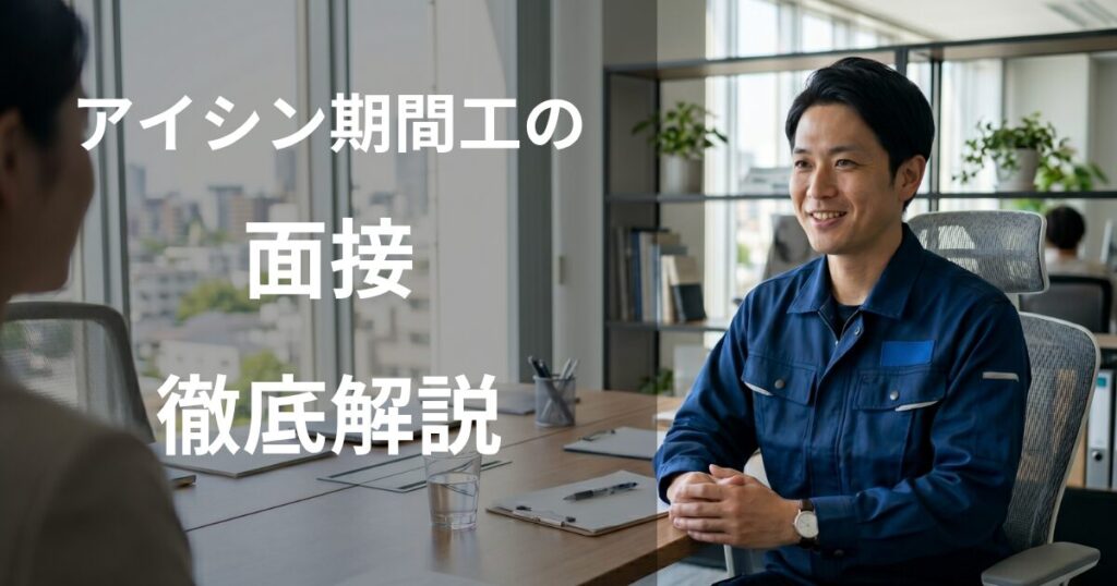 アイシン期間工の面接を徹底解説