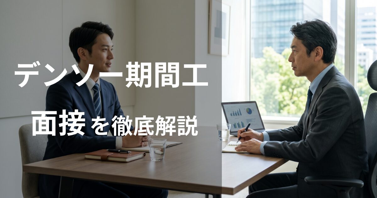 デンソー期間工の面接を徹底解説