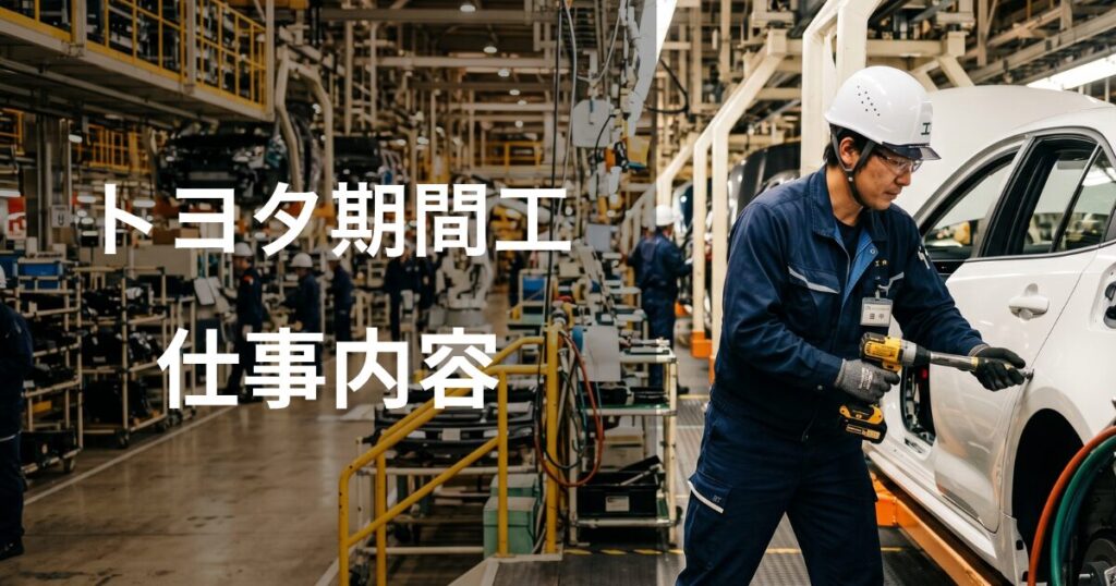 トヨタ期間工の仕事内容