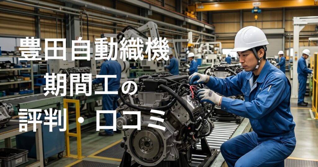 豊田自動織機期間工の評判・口コミ