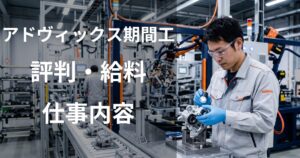 アドヴィックス期間工の評判・給料・仕事内容を徹底解説