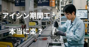 アイシン期間工は本当に楽?