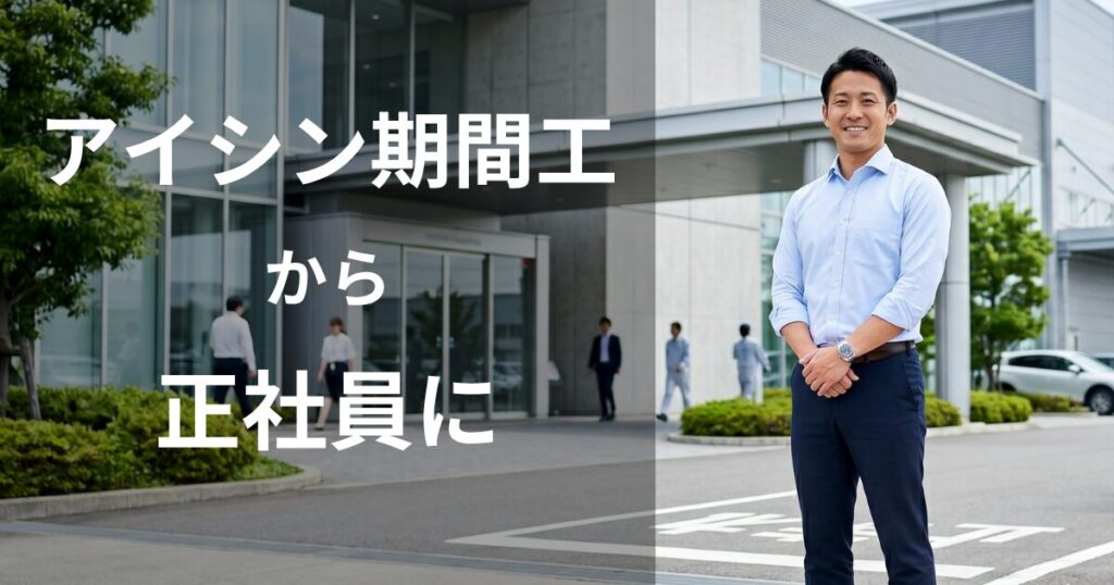 アイシン期間工から正社員になる方法