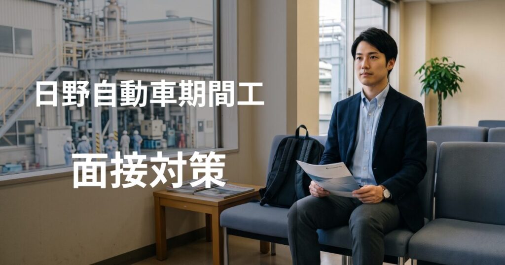 日野自動車期間工の面接対策