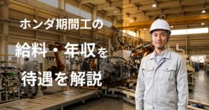 ホンダ期間工の給料・年収・待遇を徹底解説