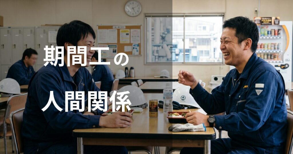 期間工の人間関係・正社員との壁はあるのか