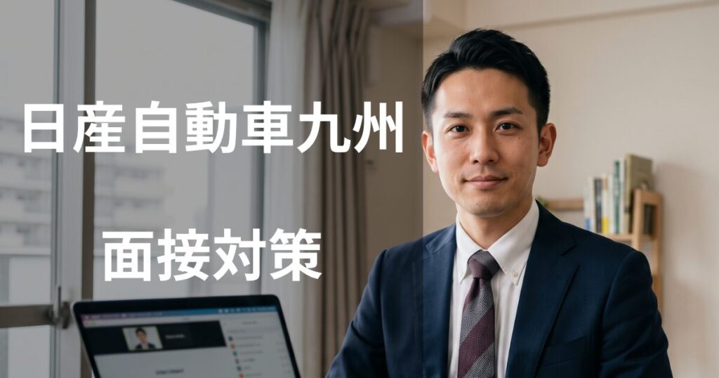 日産自動車九州期間従業員の面接・WEB面接対策