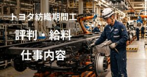 トヨタ紡織期間工の評判・給料・仕事内容を徹底解説