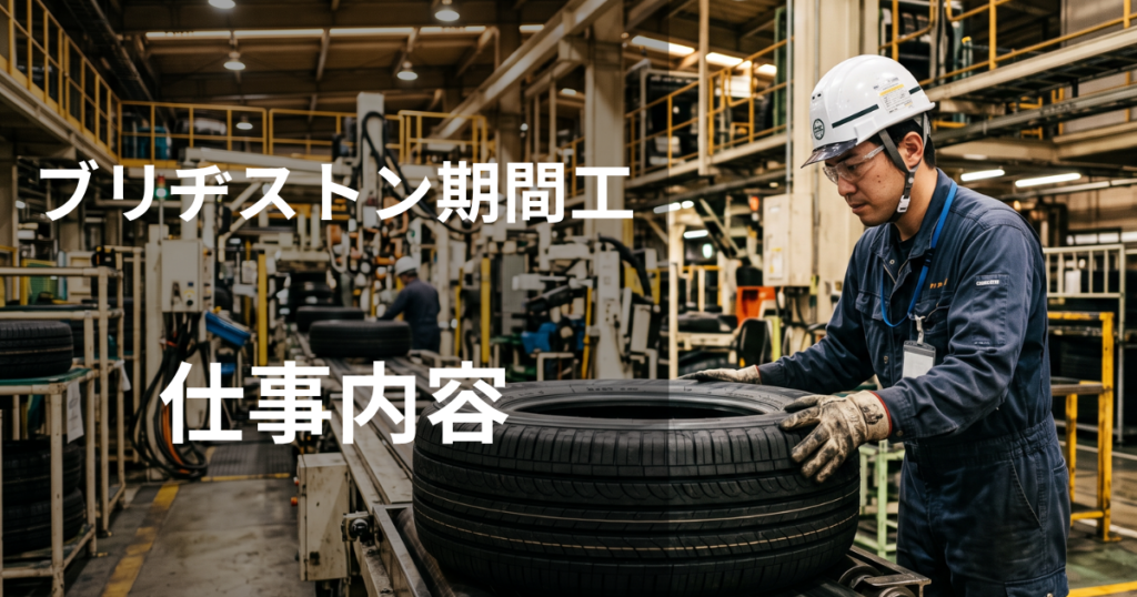 ブリヂストン期間工の仕事内容・工場の違い