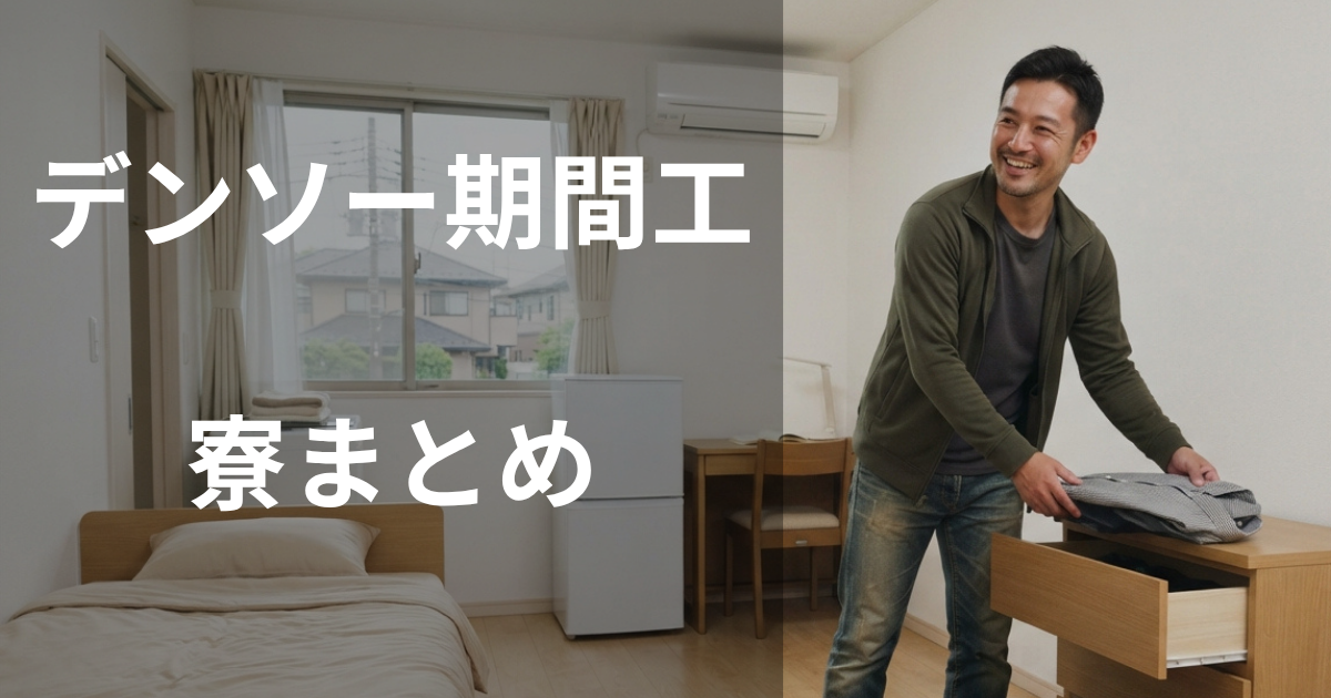デンソー期間工の寮まとめ