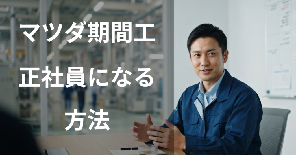 マツダ期間工から正社員になる方法