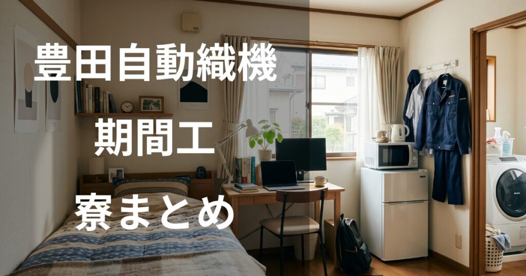 豊田自動織機期間工の寮まとめ