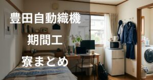 豊田自動織機期間工の寮まとめ