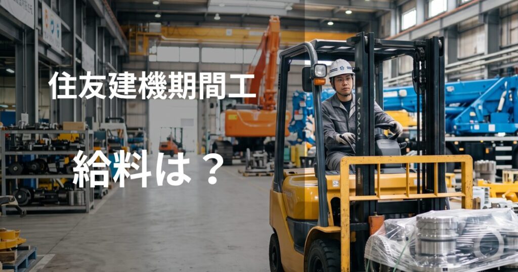 住友建機に期間工はある?千葉工場の仕事内容と応募できる建機メーカー