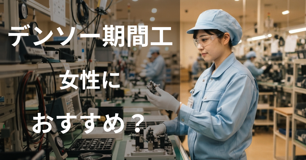 デンソーは女性期間工におすすめ?