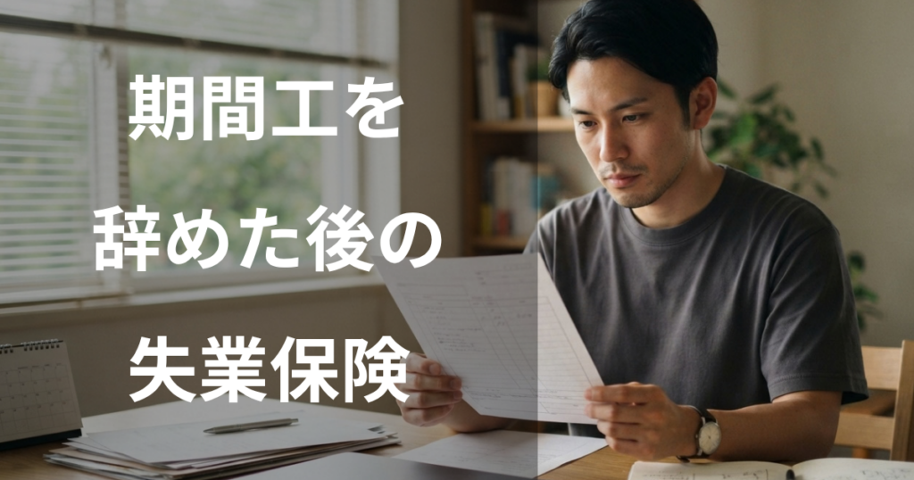 期間工を辞めた後の失業保険の受け取り方