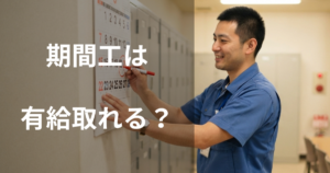 期間工は有給を取れる?