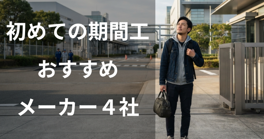 未経験・初めての期間工におすすめのメーカー4社